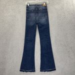 American Eagle Highest Rise Flare Jeans Distressed Boho Festival Women 00 x 30 Photo 1