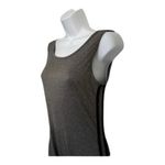 Rue 21 Women Grey With Black Stripes Jumpsuit Size M Sleeveless Stretch Summer Photo 2