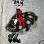 Disney XXOO Minnie Mouse Fitted Cute Cutout with Bow T-shirt, Size Medium Photo 4