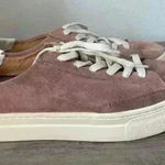 Soludos  Women’s‎ Ibiza Platform Suede Sneakers Mauve Neutral Comfort Size 10 Photo 0