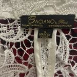 Baciano white‎ Lace Jacket Size Small. White Photo 3