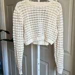 Princess Polly  Crochet Knitvopen Back Sweater Top S/m Photo 0