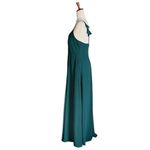 Birdy Grey  Adelle Formal emerald green Maxi Dress with Slit Photo 4