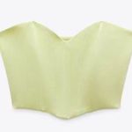 ZARA  Satin Effect Corset Top Photo 1