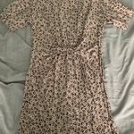 Aerie Knot Front Printed T-Shirt Dress Photo 0