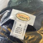 Talbots Vintage Zip Up Cardigan Women M Long Sleeve Black Pockets Cotton Stretch Photo 5