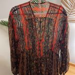 Free People Movement by Free People Flowing Printed Maxi Tunic Dress • Rare Photo 1