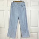 Favorite Daughter The Masha Super High Rise Wide Leg Jean Coastal Size 31 Blue Photo 3