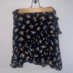 Topshop Floral Ruffle Mini Skirt Photo 1