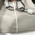 Nine West  Samira Satchel Milk Tassel Faux Leather Purse Handbag Photo 5