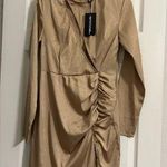 Pretty Little Thing Gold dress Photo 0