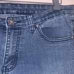 Cool g Womens Bling Embellished Straight Leg Blue Denim Jeans Size 16 Photo 3