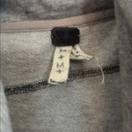 Free People  We The Free Gray Button-Up Shacket Funnel Neck Women’s Size Medium Photo 4