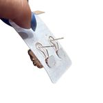 Purple Flower Diamond Enamel Stud Earrings Spring Demure Preppy NWT Lead Free Photo 2