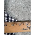 J. McLaughlin Dress Womens 4 Navy White Gingham Joselyn Ruffle Sleeve Shift Photo 2