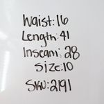 American Giant Women's Wide Leg Pant Size 10 Made In USA Black Photo 6