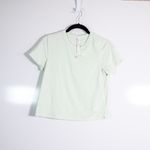 Lululemon Women's Classic Fit Cotton Blend Short Sleeve T-Shirt Kohlrabi Green 2 Photo 0