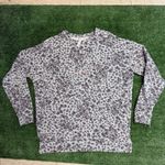 Athleta Studio to Street Print Sweatshirt in Heather Grey Libra, Size M Photo 1