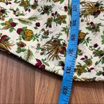 Vintage 70’s Handmade Autumn Novelty Print Sundress S Brown Photo 8