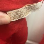 FINAL MARKDOWN Raw edge infinity scarf Red Photo 2