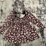 For Love & Lemons For love and lemon Kate long sleeves floral baby doll dress Photo 2