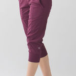 Lululemon In Flux Crop Pant, Red Grape Photo 0