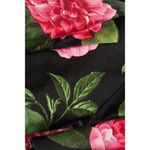 Alice + Olivia  Ginny Godet Mini Dress Square Neck Ruffle Sleeves Floral Romantic Photo 6