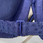 Aerie NWOT Navy Underwire Push Up Bikini Top 32C Photo 4