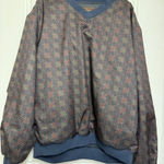 Forrester's Women's Pullover Jacket Golf Medium 1990s Vtg Blue Photo 0