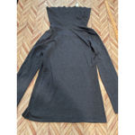 Converse  Blue Cowl Women’s Neck Long Sleeve Top Large Blue Shirt Fall Winter L Photo 7