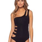 Becca NWOT  jetsetter Naomi reversible one piece swimsuit Sz S Photo 0