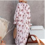 VICI  x FATE Exclusive Countryside Floral Tiered Maxi Dress with Slip‎ Size L NWT Photo 1