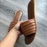 Bella Vita  Brown Leather Slide Sandals 10M Photo 2