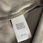 cupio Tunic Cold Shoulder Jersey Knit Tan Sweatshirt Slouchy Swing M Photo 9