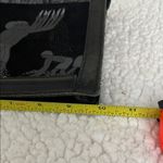 Roberto Vascon Black Embossed Egyptian Design Shoulder Bag Photo 9