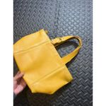 Coach Vintage ‎ SOHO Waverly Buckle Bag Leather 4133 Yellow Chamois Hand Bag Photo 4