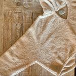 Urban Outfitters 😊🧸 Teddy Jacket Fleece Hooded Long Sleeve Cropped 🧸😊~ med Photo 12