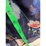 Bellambra Maxi Dress Navy Blue Floral Halter Neck Sleeveless Italy Size S Silk Photo 10