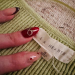 LA Hearts  Green Sweater Cropped PacSun Photo 1