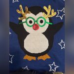 Derek Heart Ugly Holidays Penguin Sweater Sz S Photo 2