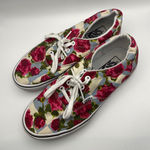 Vans  Era Floral Rose Print Canvas Low Top Sneakers Women's Size‎ 7 BSH6 Photo 0