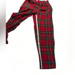 Old Navy  Mid Rise Soft Flannel Pajama Pants Red Tartan Holiday Pants Adult m p24 Photo 3