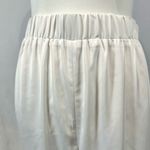 Gianni Bini white satin star struck joggers size small NWT Photo 2