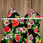 Victoria's Secret Vintage  Gold Label black Floral Lace Trim Chemise‎ Slip size M Photo 7