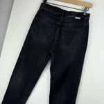 Boyish Jeans The Tommy Straight Leg Sz 25 Black Stone Wash Button Fly Crop Photo 13