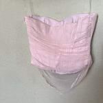 House Of CB HOUSE‎ OF CB SET Georgie Top & 'Giuliana' Ballerina Pink Satin Maxi Skirt Size S Photo 14