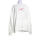 Aeropostale  Pink Bow Oversized Pullover Hoodie size‎ L Photo 1