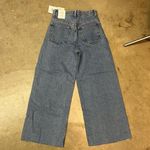 ZARA High-Rise 8197/816 Wide Leg Culotte Jeans Sz:00 NWT C24 Photo 8