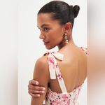 Reformation  Jasen Dress Missy Pink Floral size 0 NWOT Photo 3