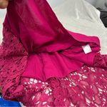 Entro  crochet embroidered babydoll style small tank top sleeveless Photo 10